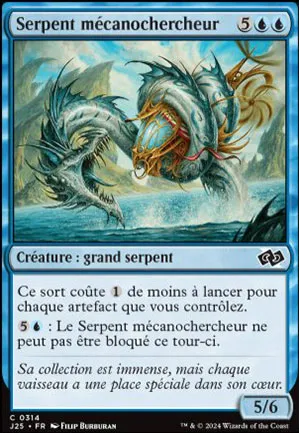 Serpent mécanochercheur