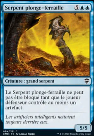 Serpent plonge-ferraille