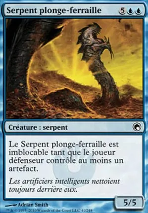 Serpent plonge-ferraille