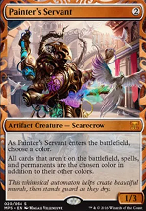 Servant du peintre