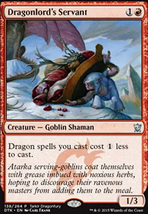 Servant du seigneur-dragon