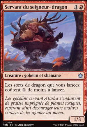 Servant du seigneur-dragon