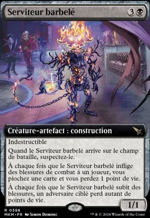 Serviteur barbelé