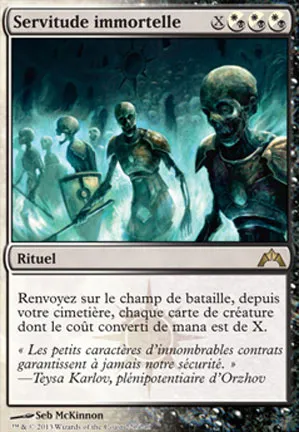 Servitude immortelle