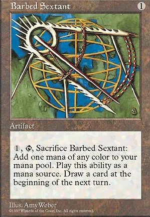Sextant barbelé