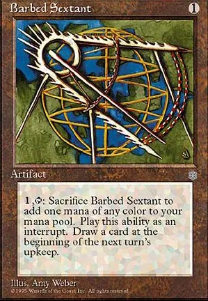 Sextant barbelé