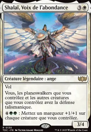 Shalaï, Voix de l'abondance