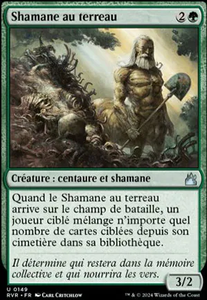 Shamane au terreau