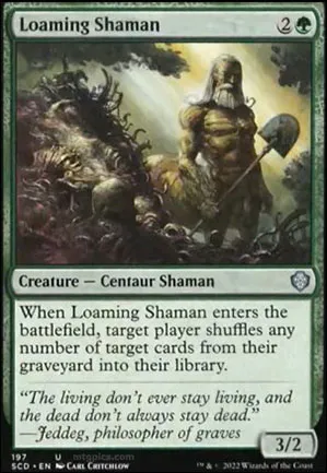 Shamane au terreau