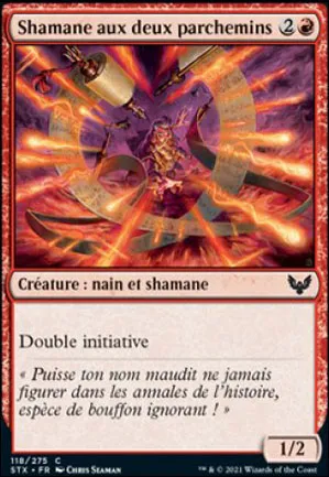 Shamane aux deux parchemins