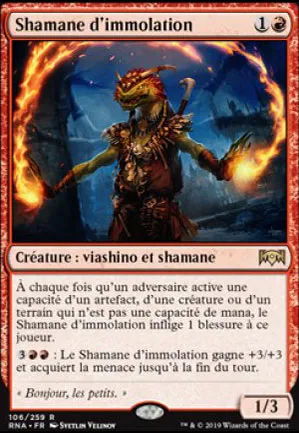 Shamane d'immolation