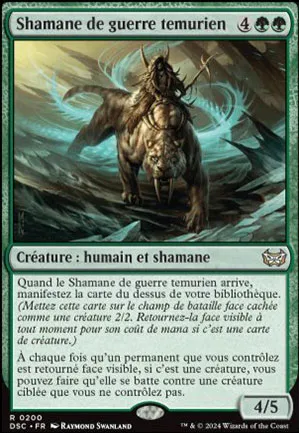 Shamane de guerre temurien