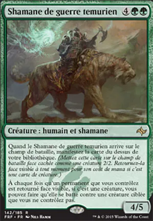 Shamane de guerre temurien