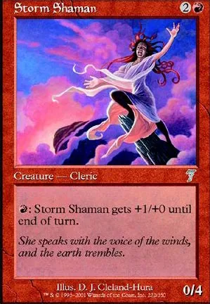 Shamane de l'orage