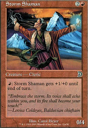 Shamane de l'orage