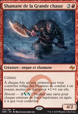 Shamane de la Grande chasse