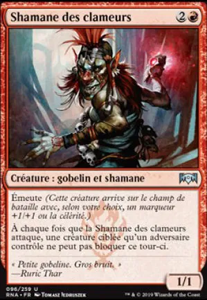 Shamane des clameurs