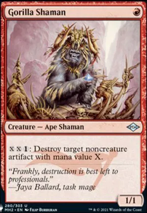 Shamane gorille