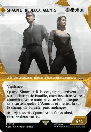Shaun et Rebecca, agents