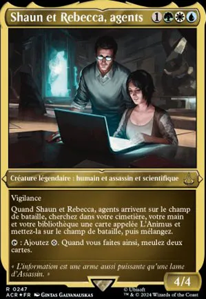 Shaun et Rebecca, agents