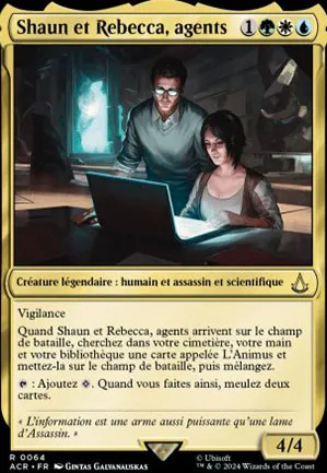 Shaun et Rebecca, agents