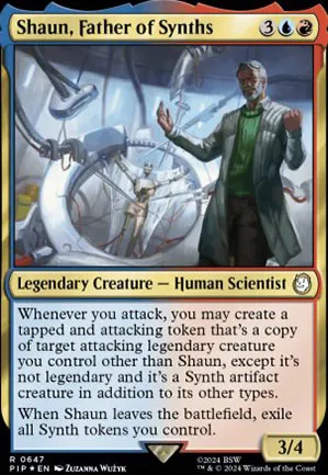 Shaun, père des synthétiques