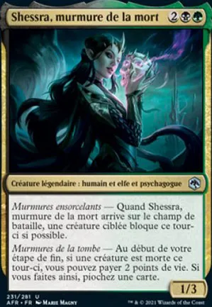 Shessra, murmure de la mort
