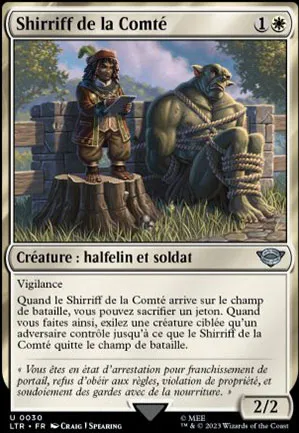 Shirriff de la Comté