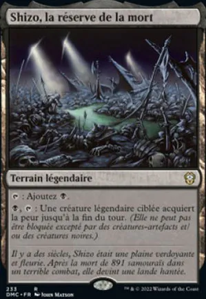 Shizo, la réserve de la mort