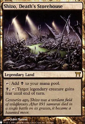 Shizo, la réserve de la mort