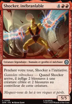 Shocker, inébranlable