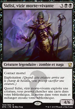 Sidisi, vizir morte-vivante