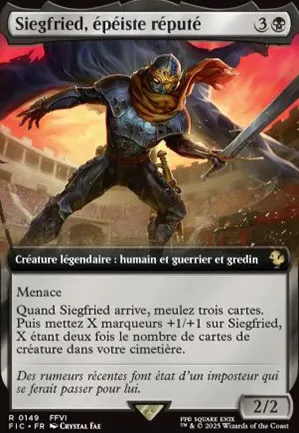 Siegfried, épéiste réputé