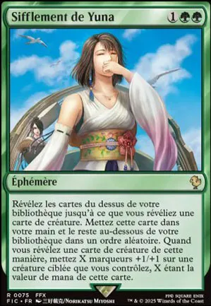 Sifflement de Yuna