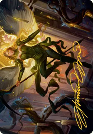 Sigarda, championne de la lumière - Illustration