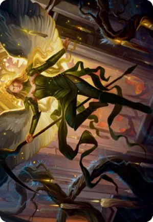Sigarda, championne de la lumière - Illustration