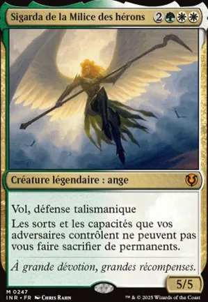 Sigarda de la Milice des hérons