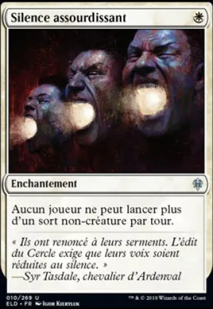 Silence assourdissant