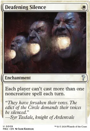 Silence assourdissant
