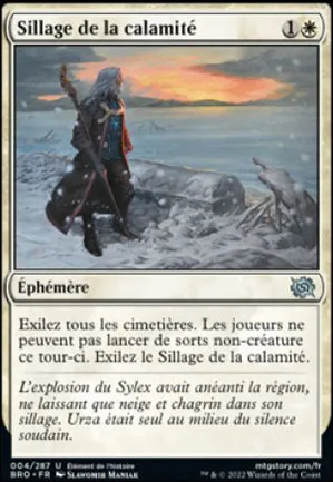 Sillage de la calamité
