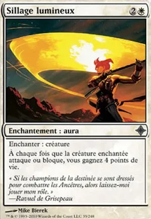 Sillage lumineux