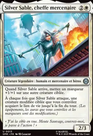 Silver Sable, cheffe mercenaire