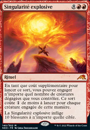 Singularité explosive