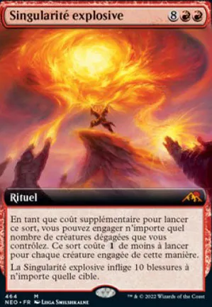 Singularité explosive