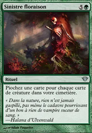 Sinistre floraison
