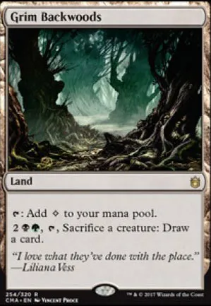 Sinistre forêt sauvage