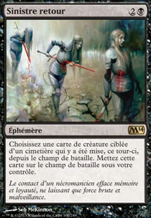 Sinistre retour