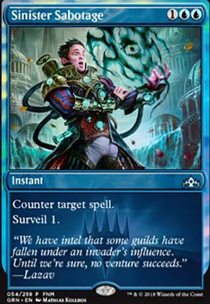 Sinistre sabotage