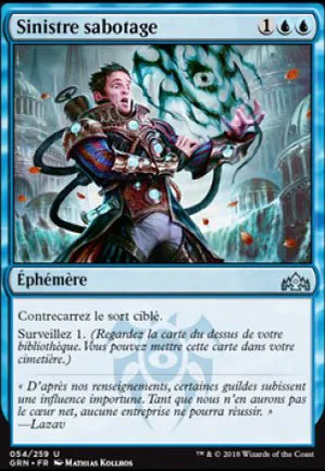 Sinistre sabotage