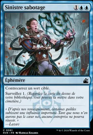 Sinistre sabotage